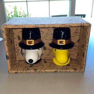 Rae Dunn Snoopy & Woodstock S&P Shakers